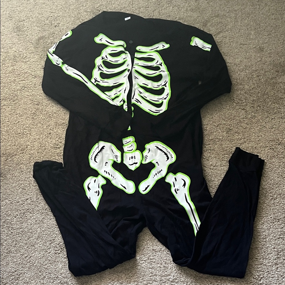 Old Navy Black Onesie with Neon Accents